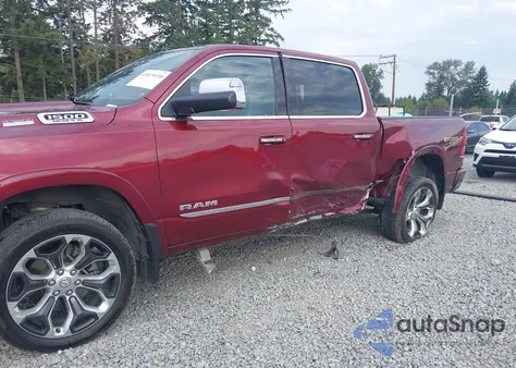 2019 Ram 1500 Limited from USA, damaged, VIN 1C6SRFHT0KN572991